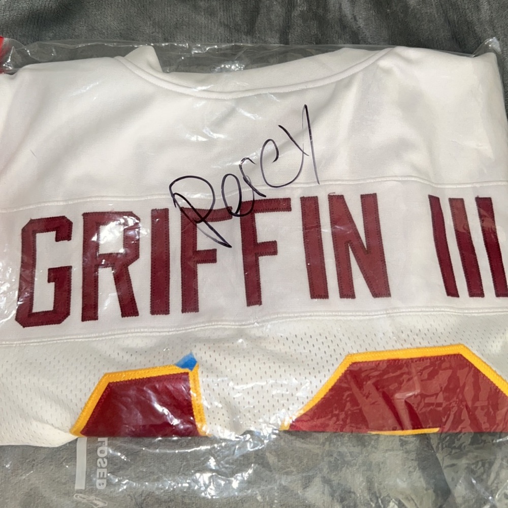 Signed Authenticated Robert Griffin Iii Custom Wa… - image 1
